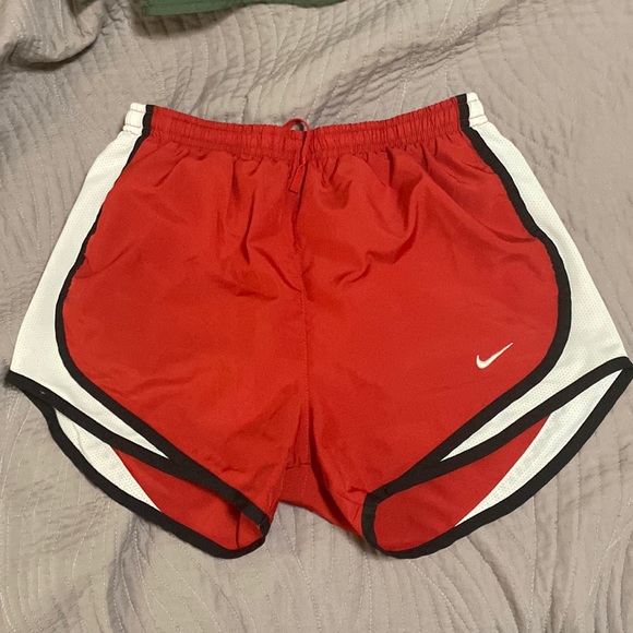 Red Nike Dri-fit shorts XS - Picture 1 of 3